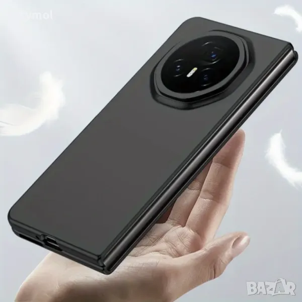 Удароустойчив заден калъф за Honor Magic V3, черен, снимка 1