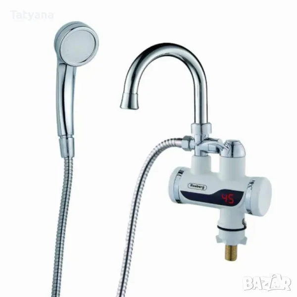 Нагревател за вода с душ, снимка 1