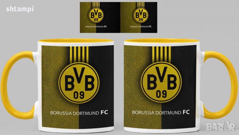 Чаша Борусия Дортмунд Borussia Dortmund Керамична, снимка 1