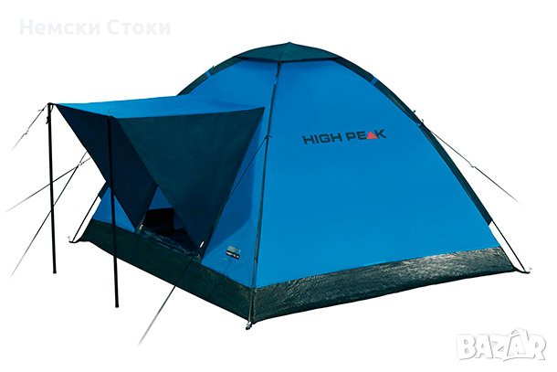 3-местна палатка High Peak Beaver3,1500mm,200x180+спален чувал LitePak, снимка 1