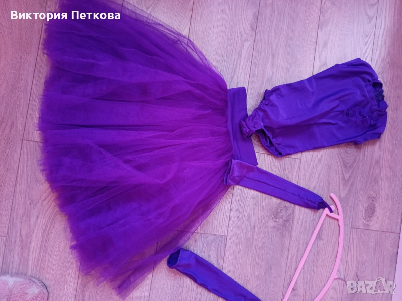 Комплект за спортни танци момиче размер 128см, снимка 1