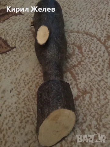 Бутилка с дървена кора 50601, снимка 6 - Антикварни и старинни предмети - 52070304