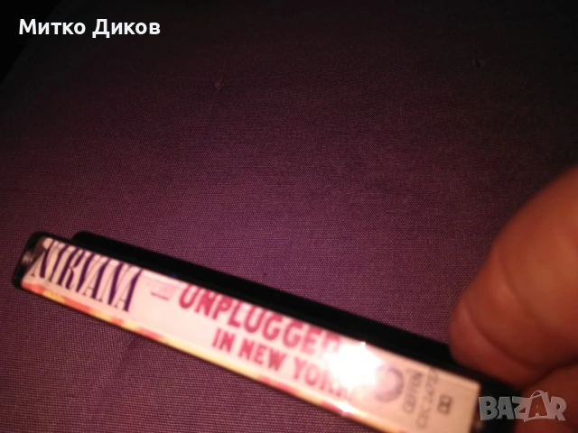 аудио касета на албума "MTV Unplugged in New York" на групата Нирвана. , снимка 2 - Аудио касети - 53237700