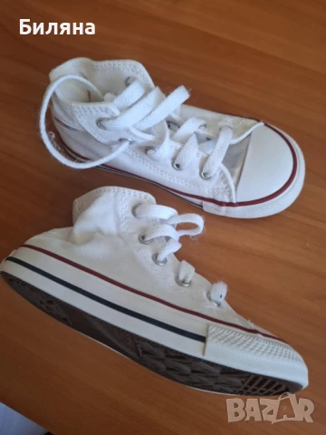 Nike + Converse,  бели, снимка 4 - Детски маратонки - 50441159