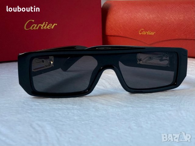 Cartier 2023 дамски слънчеви очила правоъгълни, снимка 7 - Слънчеви и диоптрични очила - 40622298