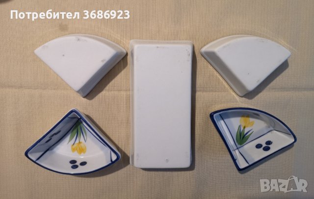 Поднос за разни мезета -порцелан, снимка 3 - Аксесоари за кухня - 42263778