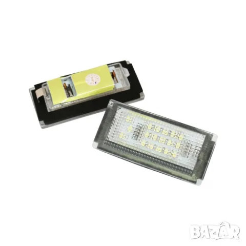 LED плафони за регистрационен номер Mini Cooper R50 R52 и R53, снимка 2 - Аксесоари и консумативи - 55864589