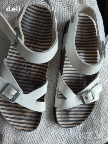 BIRKENSTOCK Original Size 37 Кожени сандали, снимка 1