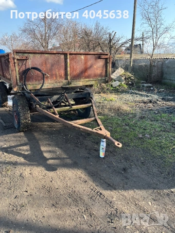 Четиритонно самосвално ремарке, снимка 2 - Селскостопанска техника - 53086060