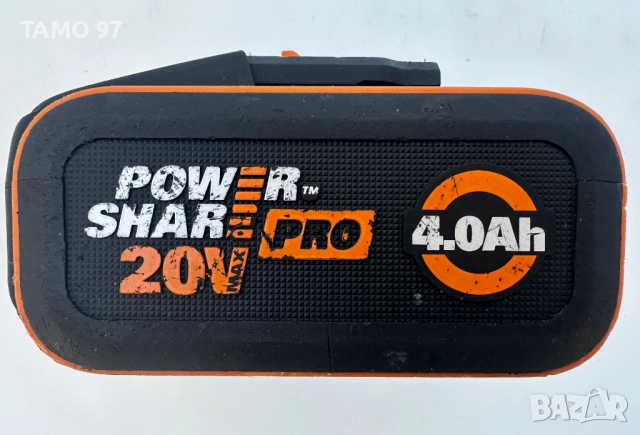WORX WA3644 - Акумулаторна батерия 20V 4.0Ah 11.2024г., снимка 2 - Други инструменти - 52416634