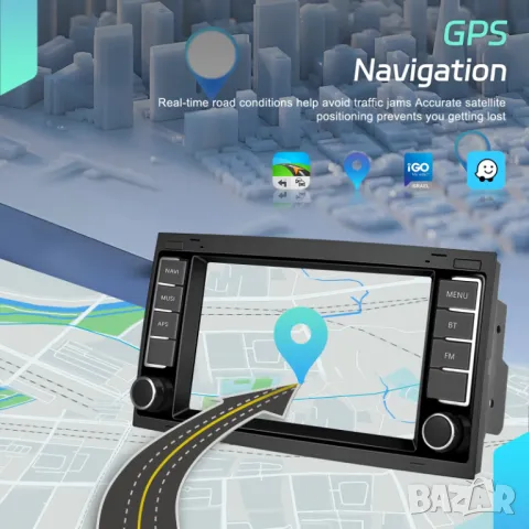 Мултимедия, Двоен дин, за VW, TOUAREG, Transporter, Multivan, Андроид, навигация, Android, RDS, VW, снимка 4 - Аксесоари и консумативи - 42300096