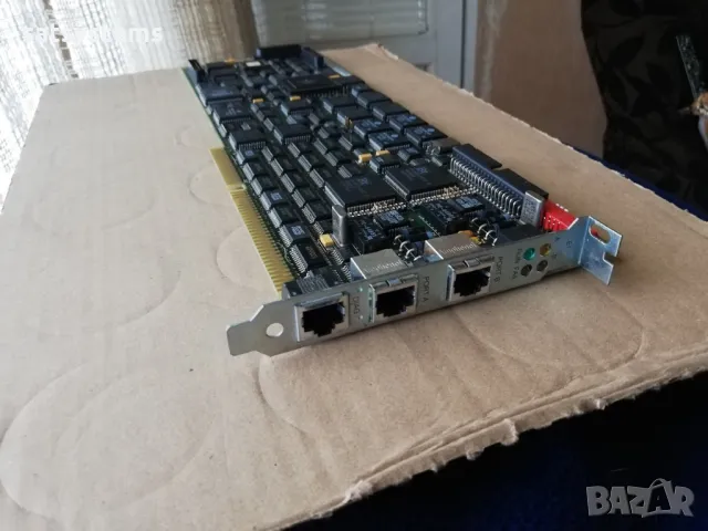 TELEPHONY IF BD PRI-ISALC-2E PRI-ISA-MCI AUSTEL PERMIT A960428 16-bit ISA Industrial Motherboard , снимка 3 - Други - 48105996