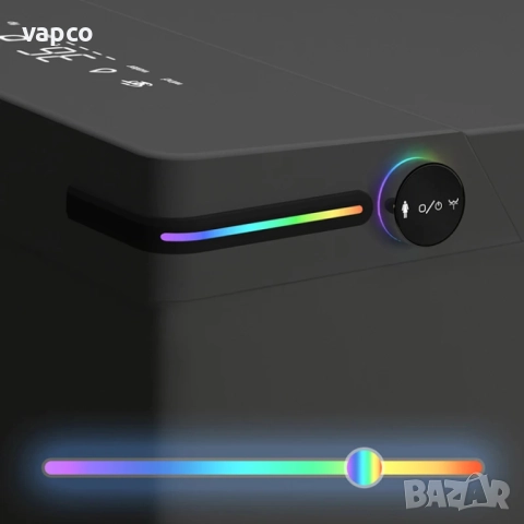 Конзолна смарт тоалетна F830 с биде, подгрев, сушене, масаж, снимка 7 - Други - 52484691