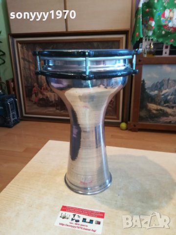 ГОЛЯМА ИНОКСОВА 40СМ-ТАРАМБУКА ОТ СИРИЯ 0802221942, снимка 5 - Ударни инструменти - 35721381