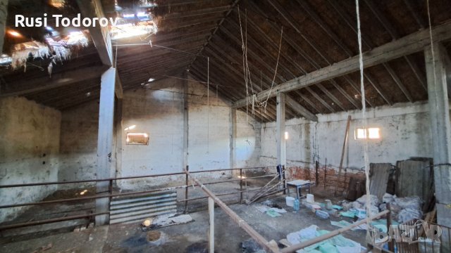 Промишлена сграда(склад), 825кв.м., стоманобетон-тухла, на 55км. от три областни града, на 5м. от АМ, снимка 5 - Складове - 41863452