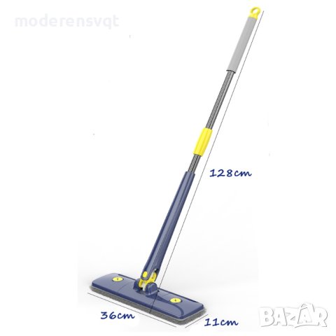 Моп за почистване 360° правоъгълен, снимка 7 - Мопове, кофи, четки и метли - 41335739