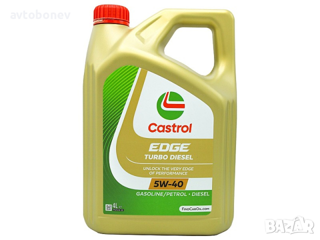 Двигателно масло CASTROL EDGE TURBO DIESEL 5W-40, снимка 3 - Части - 44714775