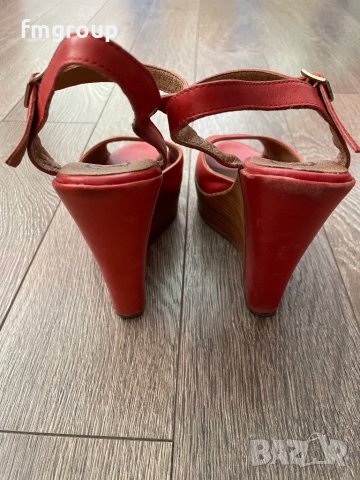 Дамски сандали естествена кожа BATA Бата 36 номер розови, снимка 4 - Сандали - 41595868