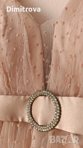 Разкошна официална рокля Naomi от тюл, снимка 7 - Рокли - 51701326