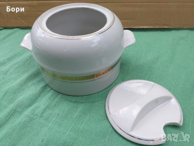 Български порцелан супник, снимка 3 - Чинии - 34572082