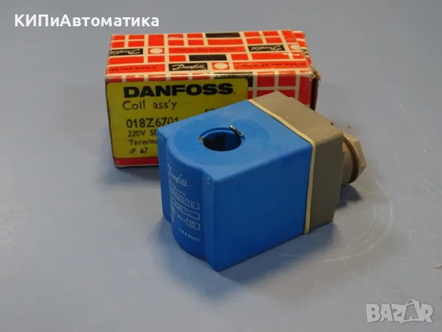 бобина за електромагнитен вентил Danfoss 018Z6701 coil assy 220V
