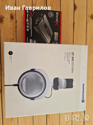 beyerdynamic DT 880 32oма и saund blaster x G6