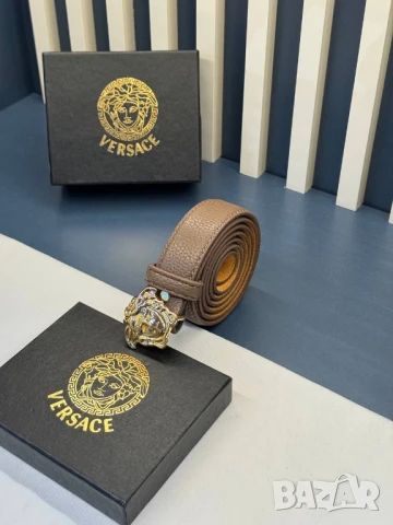 колани от естествена кожа в кутия versace , снимка 8 - Колани - 50580402