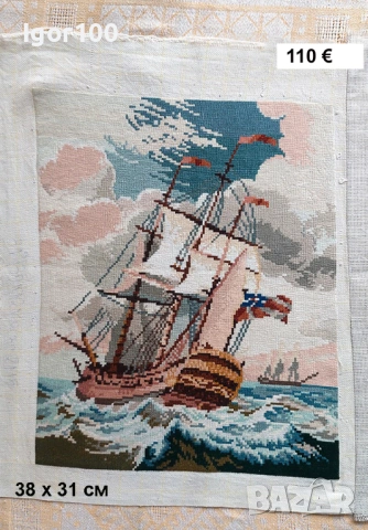 ГОБЛЕНИ - готови за рамкиране, снимка 4 - Гоблени - 51223609