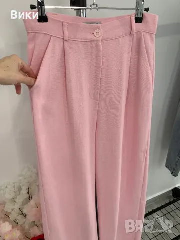 Розов панталон в размер S, снимка 5 - Панталони - 49385739