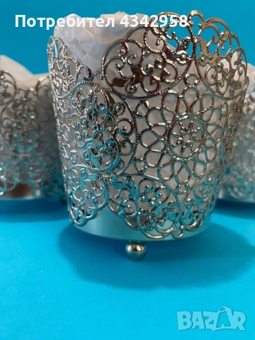 Красиви свещници., снимка 3 - Декорация за дома - 52676920