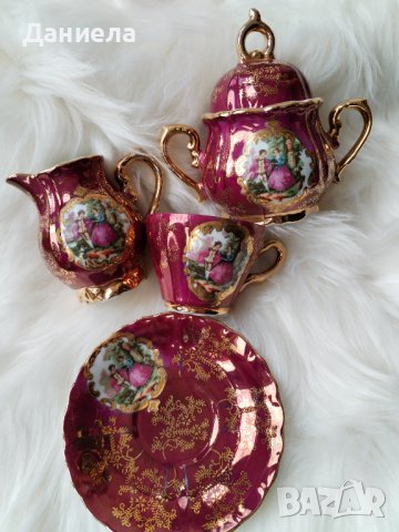 Бароков сервиз с "Ромео и Жулиета", снимка 3 - Сервизи - 44237586