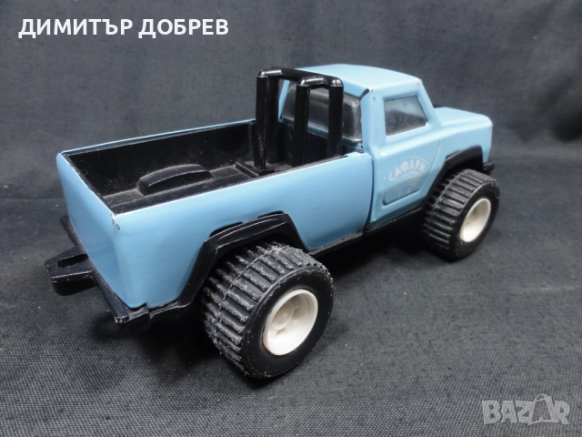 СТАРА РЕТРО СОЦ НРБ МЕТАЛНА ИГРАЧКА ПИКАП САФАРИ МИР РАЗГРАД, снимка 4 - Колекции - 52864437