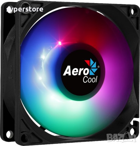 Вентилатор за компютър 80x80x25mm Aerocool ACF1-FS10117.11 1500RPM, снимка 3 - Други - 40094502