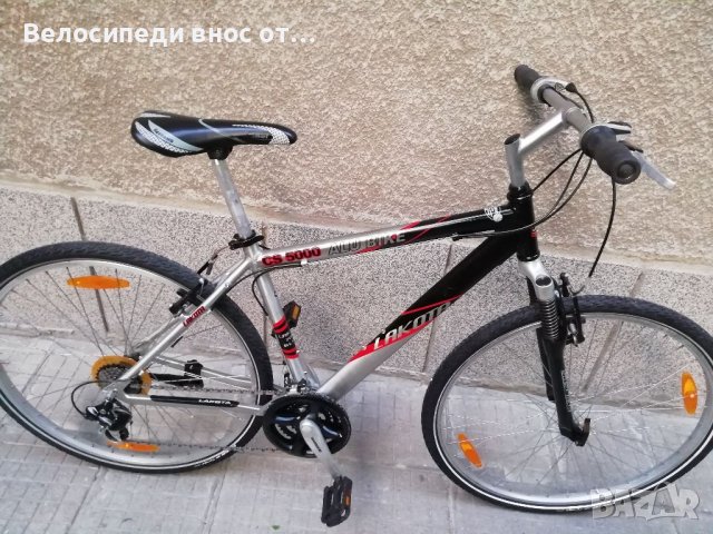 Алуминиев велосипед 28 цола 21 скорости shimano преден амортисьор много запазено технически ок , снимка 13 - Велосипеди - 41638751