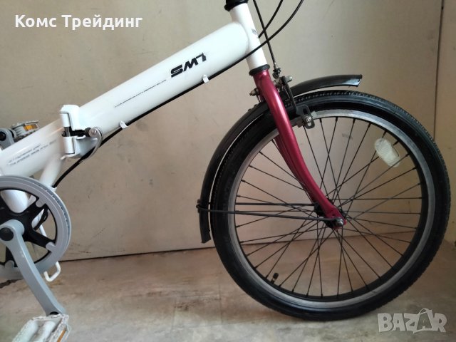 Сгъваем велосипед SMT 20", снимка 4 - Велосипеди - 41021279