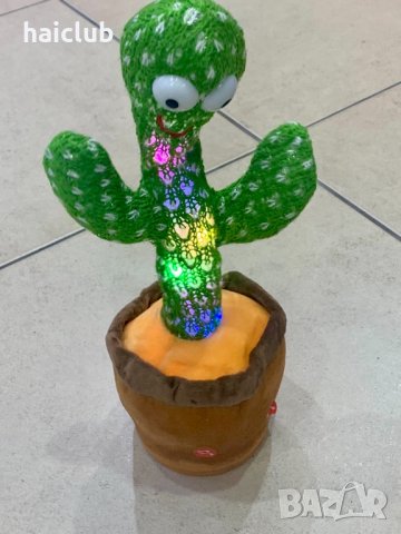 Танцуващ кактус/ Кактус/Повтарящ/Magical cactus/Singing cactus/Dancing cactus, снимка 5 - Плюшени играчки - 34078056