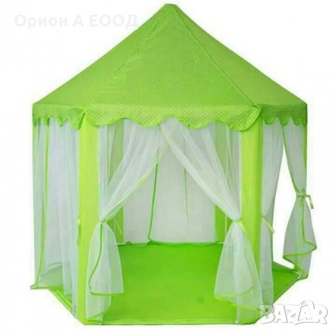 Забавна,Приказна детска палатка с перденца за принцове 👑 и принцеси👸 за щури игри, снимка 6 - Мебели за детската стая - 30699347