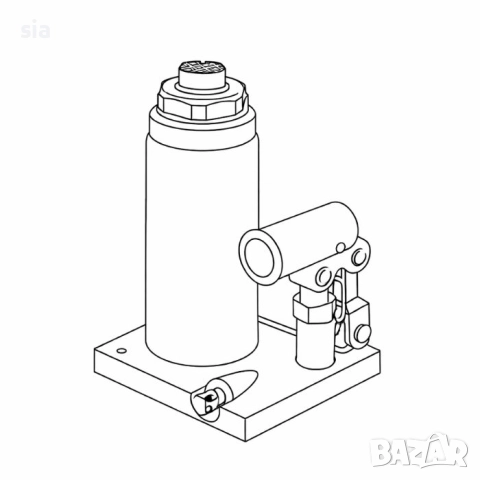 Маслен крик 2 тона, хидравличен, снимка 2 - Аксесоари и консумативи - 52933727