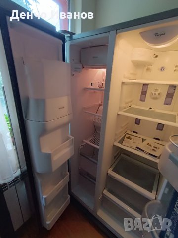 Двуврат хладилник с фризер,ледогенератор и диспендър, снимка 4 - Хладилници - 41825806