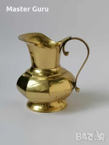 Стара бронзова кана - 400 мл., снимка 4 - Антикварни и старинни предмети - 47297250