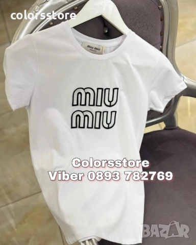 Дамска  тениска MiuMiu код IM-Y46