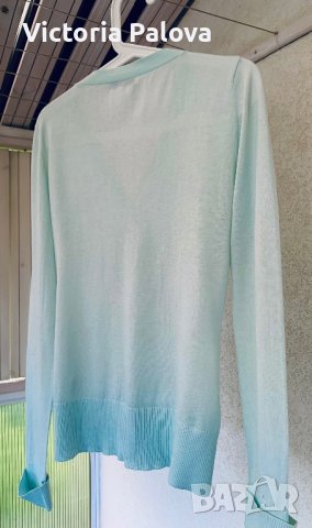 Скъпа нежна тънка жилетка JOE TAFT памук кашмир, снимка 12 - Жилетки - 40686432