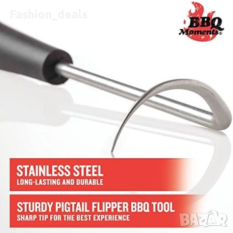 Нова кука за месо от неръждаема стомана Барбекю инструмент Готвене , снимка 6 - Други стоки за дома - 41870665