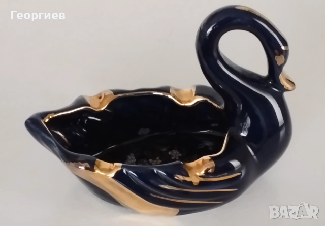 Пепелници,свещници порцелан,цветно стъкло,инокс., снимка 7 - Лули - 51892097