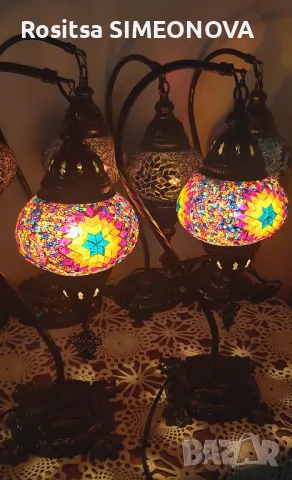 Ориенталски лампи , снимка 7 - Настолни лампи - 41378273