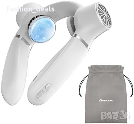 Нов преносим вентилатор за врата 3 скорости за къмпинг, туризъм, спорт, снимка 2 - Спортна екипировка - 41383854