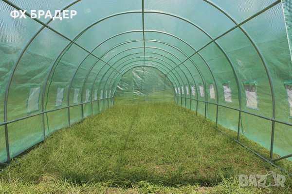 ПРОМОЦИЯ! Оранжерия тип свод 10 x 3 x 2M PREMIUM с подарък покривало, снимка 2 - Оранжерии - 39356613