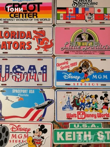 Регистрационни табели USA винтидж, снимка 3 - Колекции - 53043070