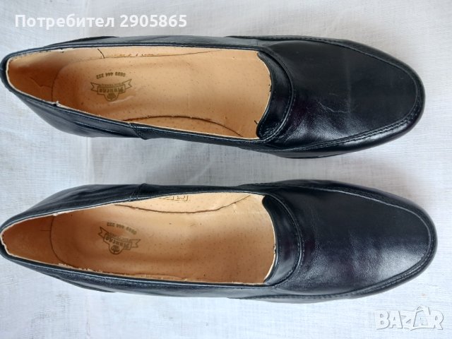 Нови кожени български обувки, снимка 4 - Дамски обувки на ток - 42299755