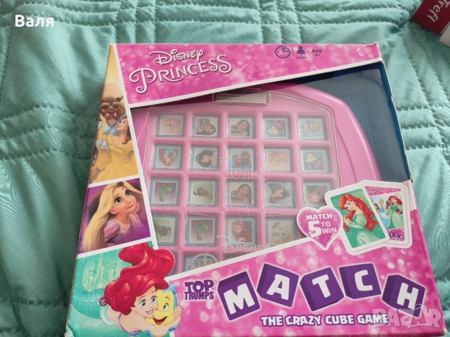 Настолна игра Disney Princess Match, снимка 3 - Игри и пъзели - 40492667